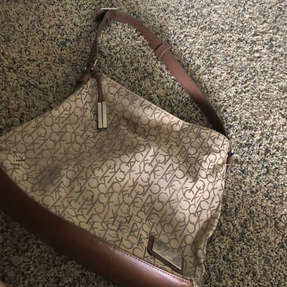Calvin Klein Handbags - authentic Calvin Klein logo bag!